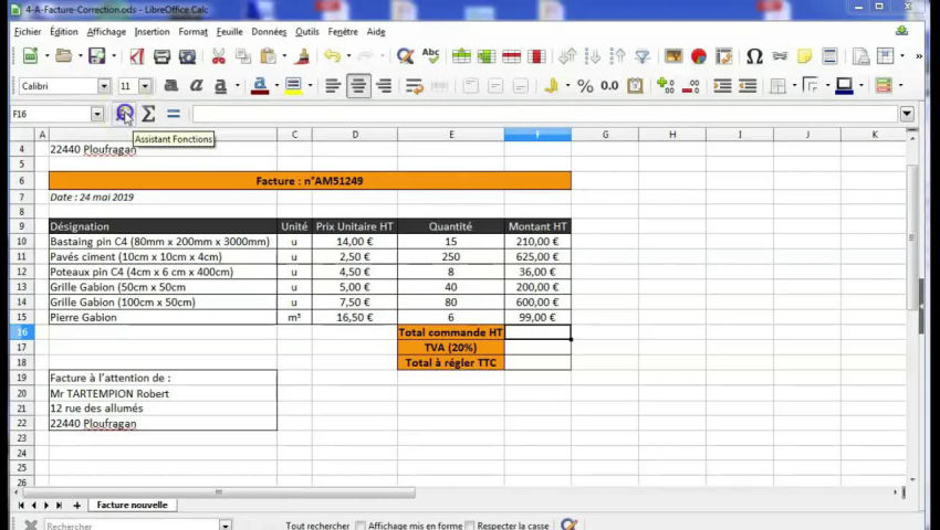 Saisie de formules et fonctions - Numérique Éducatif