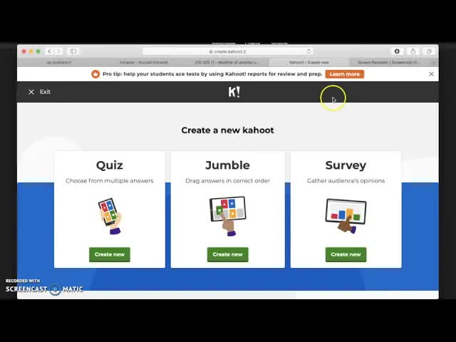 Créer Un Kahoot - Numérique Éducatif