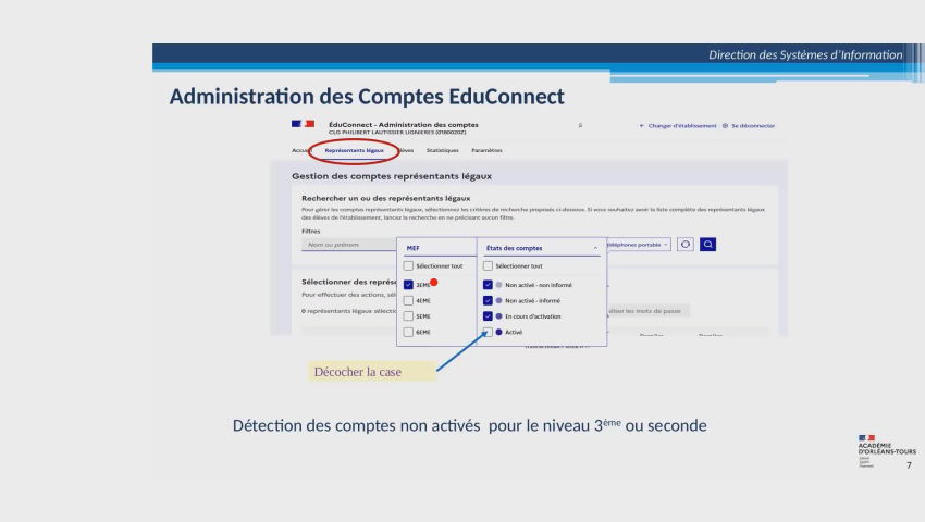 Académie d'Orléans-Tours  Portail pédagogique académique