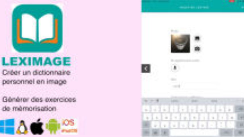 Leximage (v2) : créer un dictionnaire personnel - Numérique Éducatif