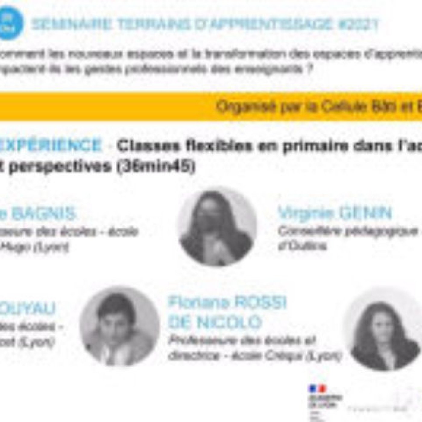 Classes flexibles en primaire dans l’académie de Lyon : bilan et perspectives episode artwork