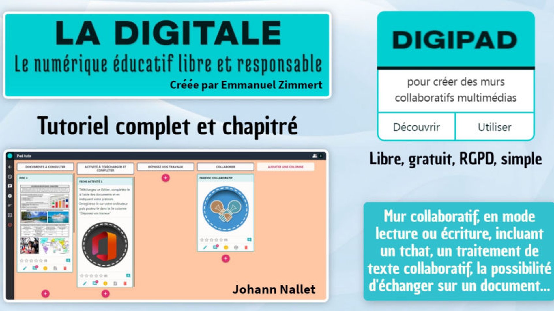 Tutoriel - Digipad de Ladigitale (mur collaboratif type Padlet ...