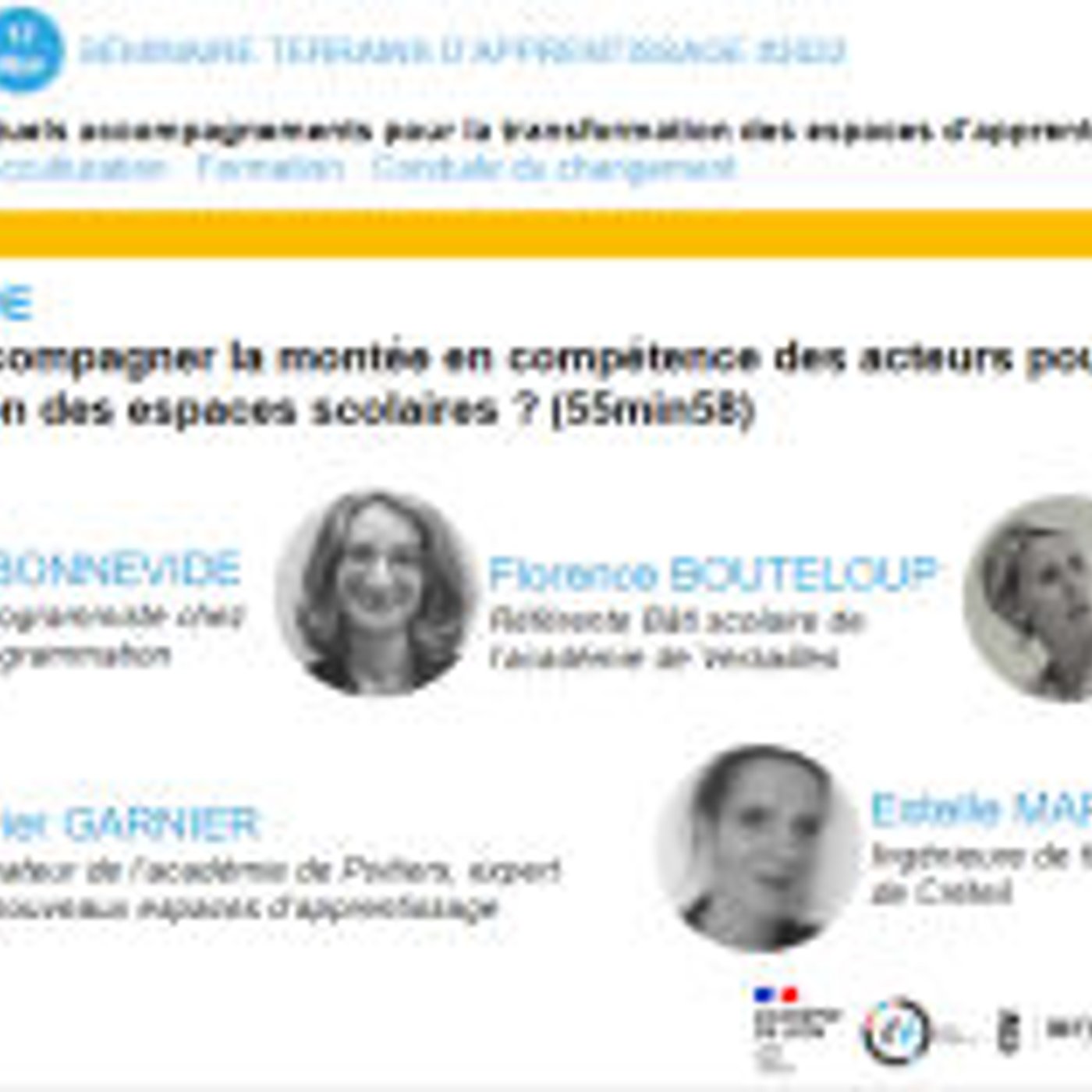 Comment accompagner la montée en compétence des acteurs pour la transformation des espaces scolaires ? episode artwork