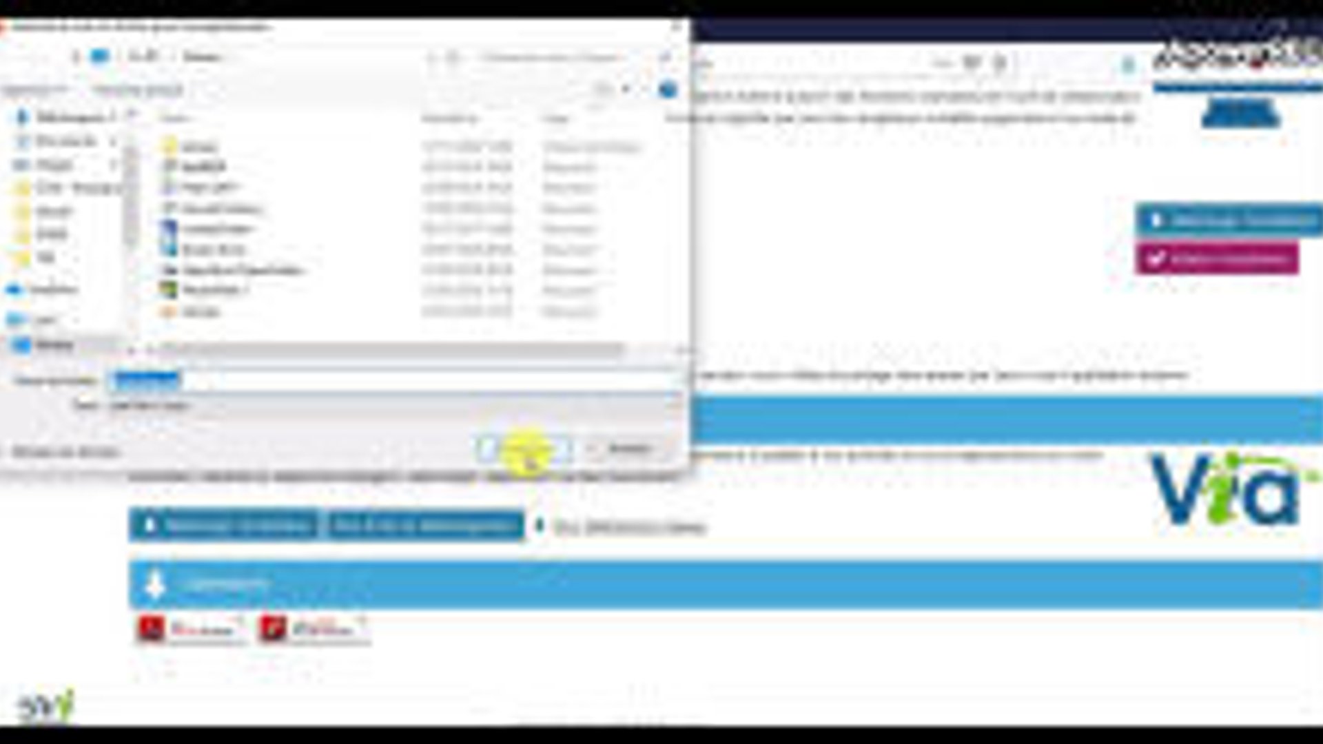 VIA - Installation appli via sur pc - Numérique Éducatif