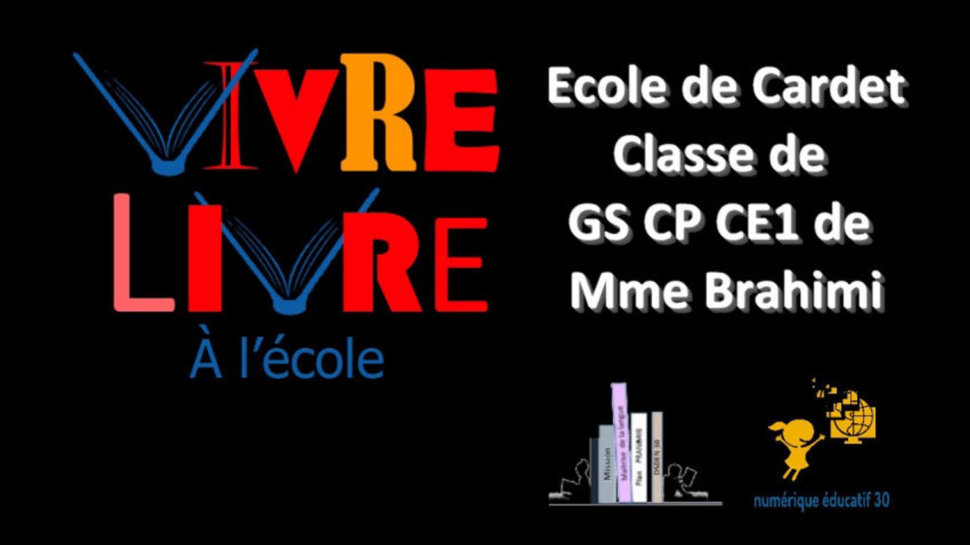 Vivre Livre À Cardet - Numérique Éducatif