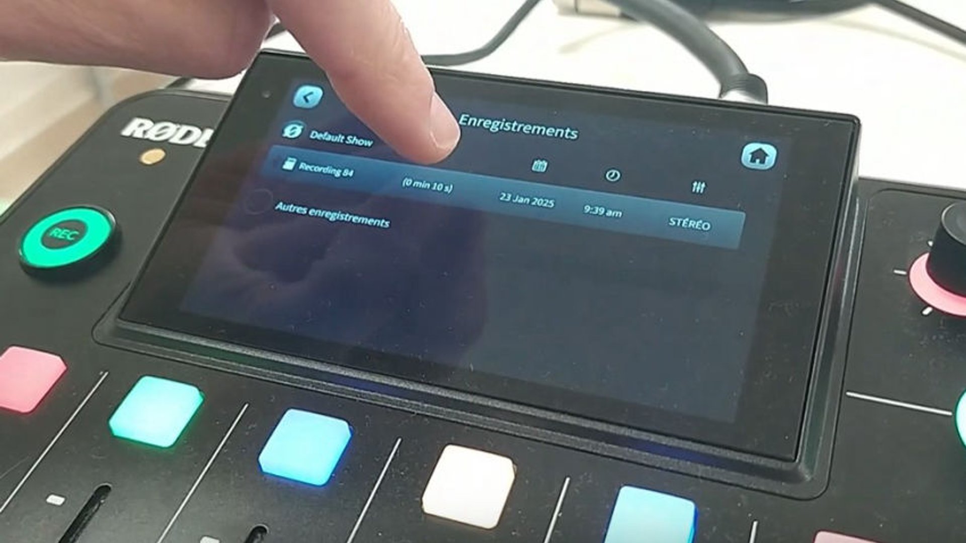 RODE CASTER PRO 2 : exporter un enregistrement - Numérique Éducatif