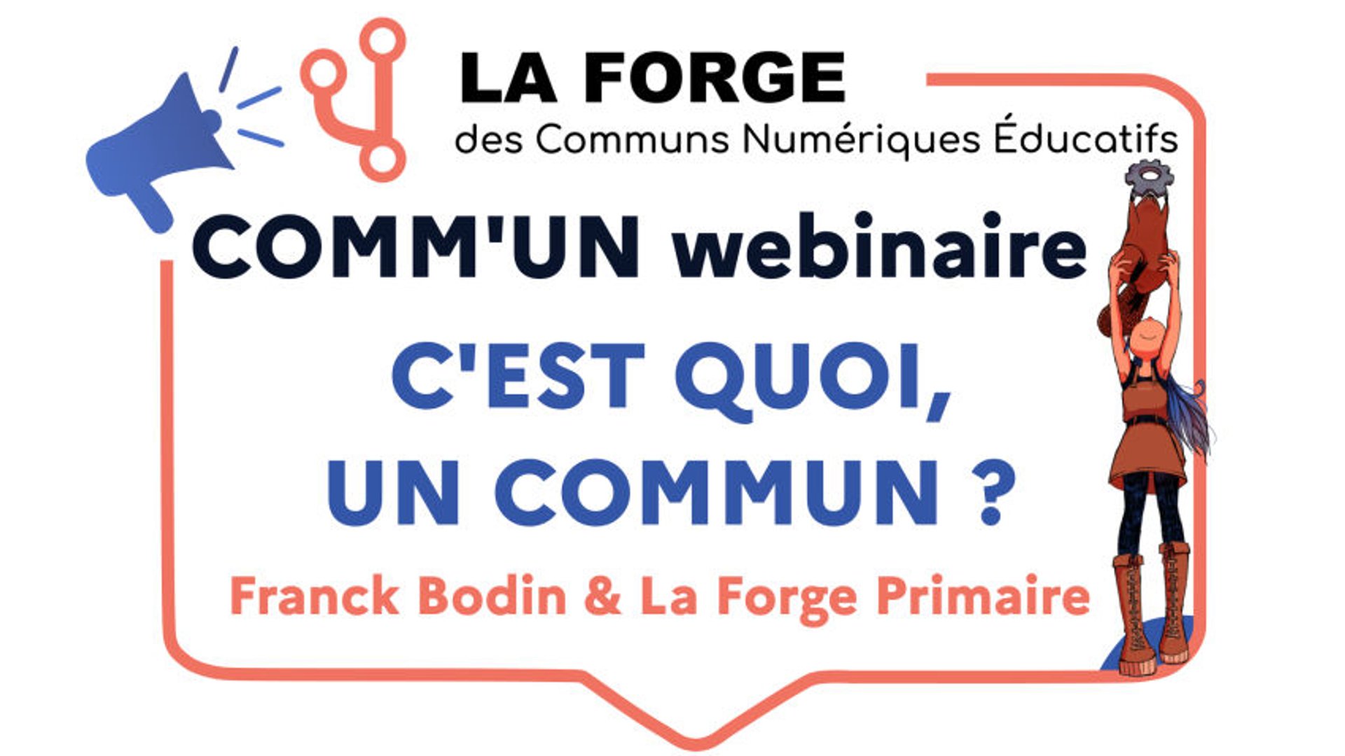 COMM'UN webinaire :  C'est quoi un commun ?